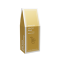 A coffee bag package for Symphony Coffee's Alto Sax Blend Medium Roast, featuring a gold and white design with a saxophone icon.