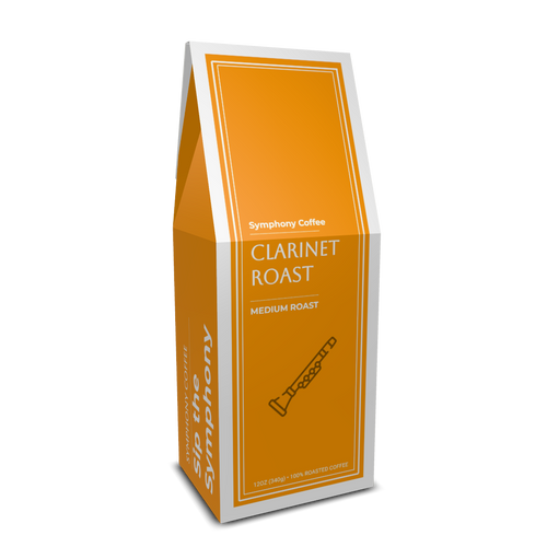 Symphony Coffee Clarinet Roast box