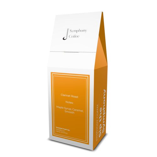 Symphony Coffee Clarinet Roast package back